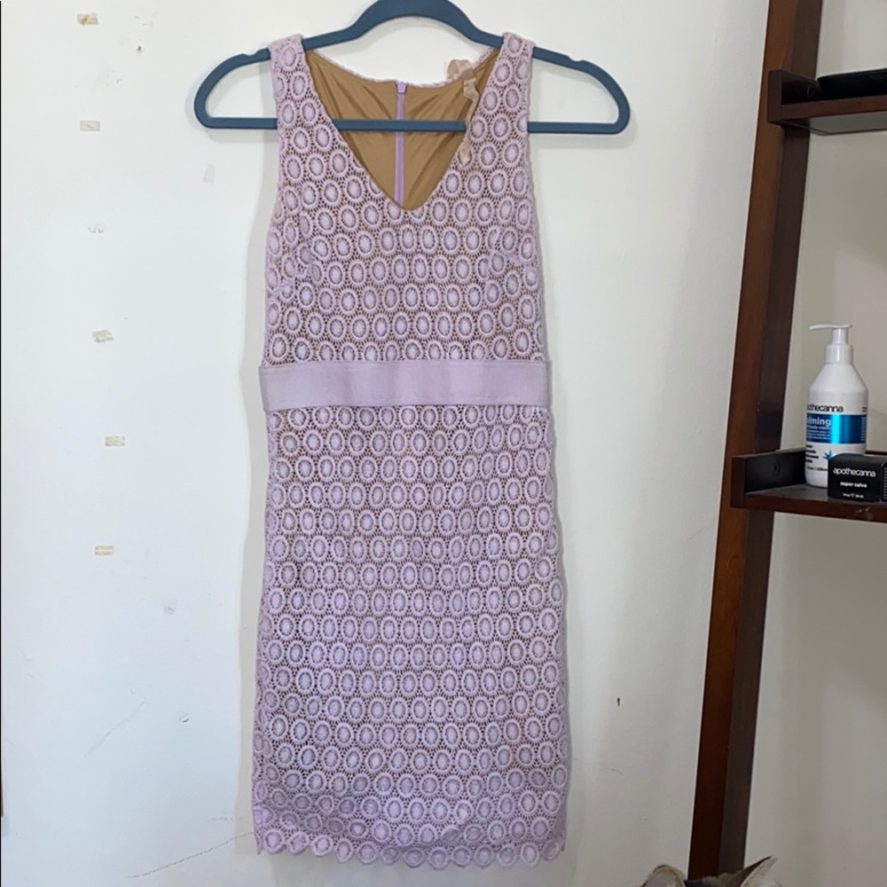 Lavender Crocheted Dress SUPER CUTE